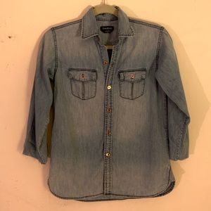 BEBE Denim Top
